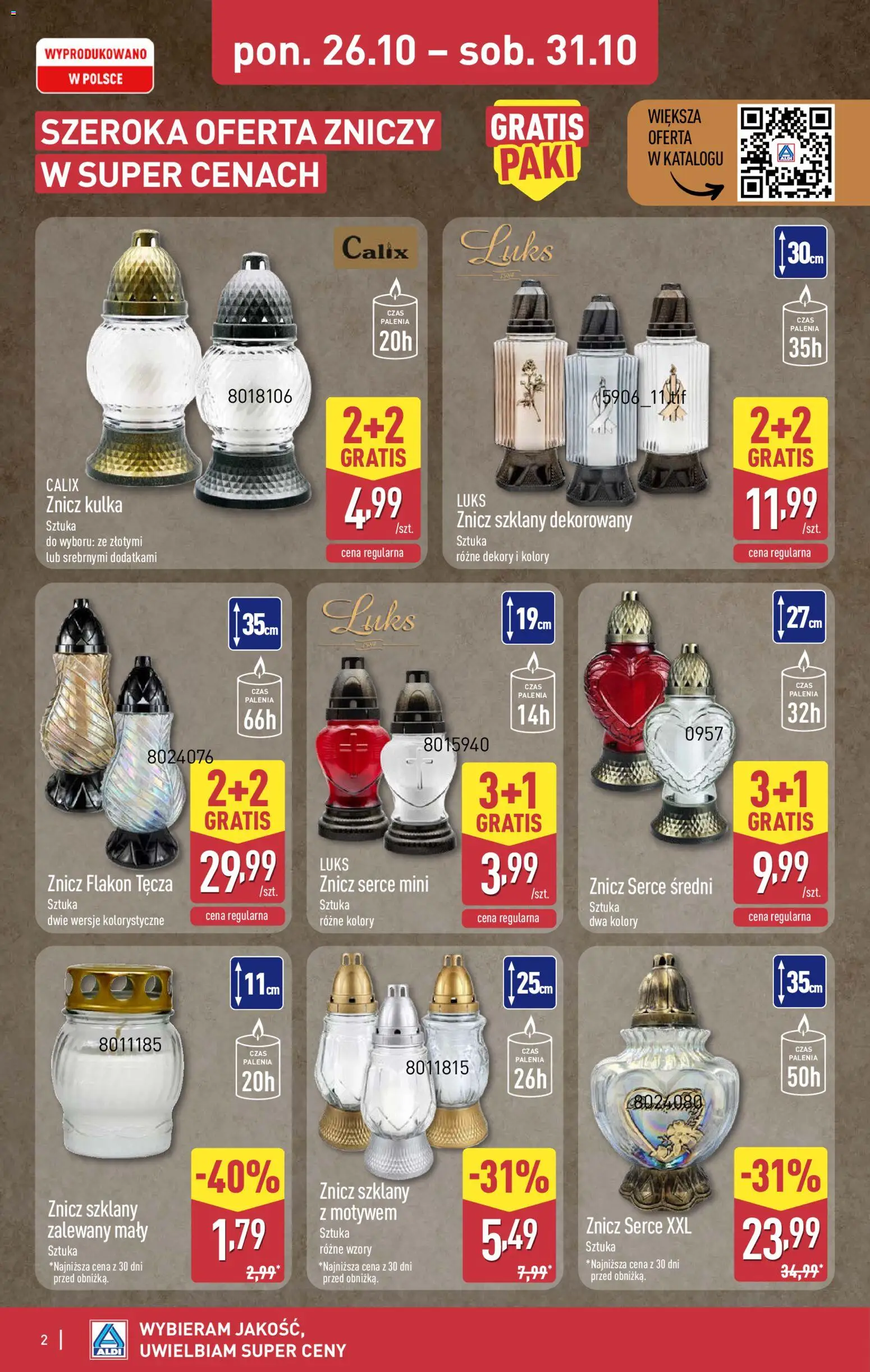 Pogląd gazetki "Aldi gazetka - Artykuły przemysłowe i tekstylia" ze sklepu Aldi ważnej od 28.10.2026
