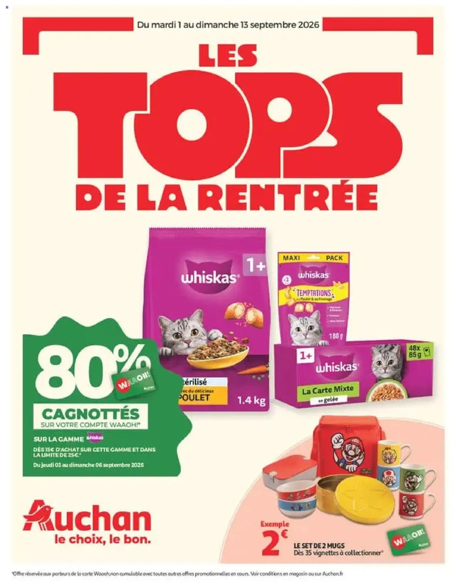 Prévisualisation de Auchan catalogue du magasin Auchan formulaire valide 01/09/2026