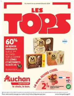 Prévisualisation de Auchan Halles, tops supers du magasin Auchan formulaire valide 04/08/2026