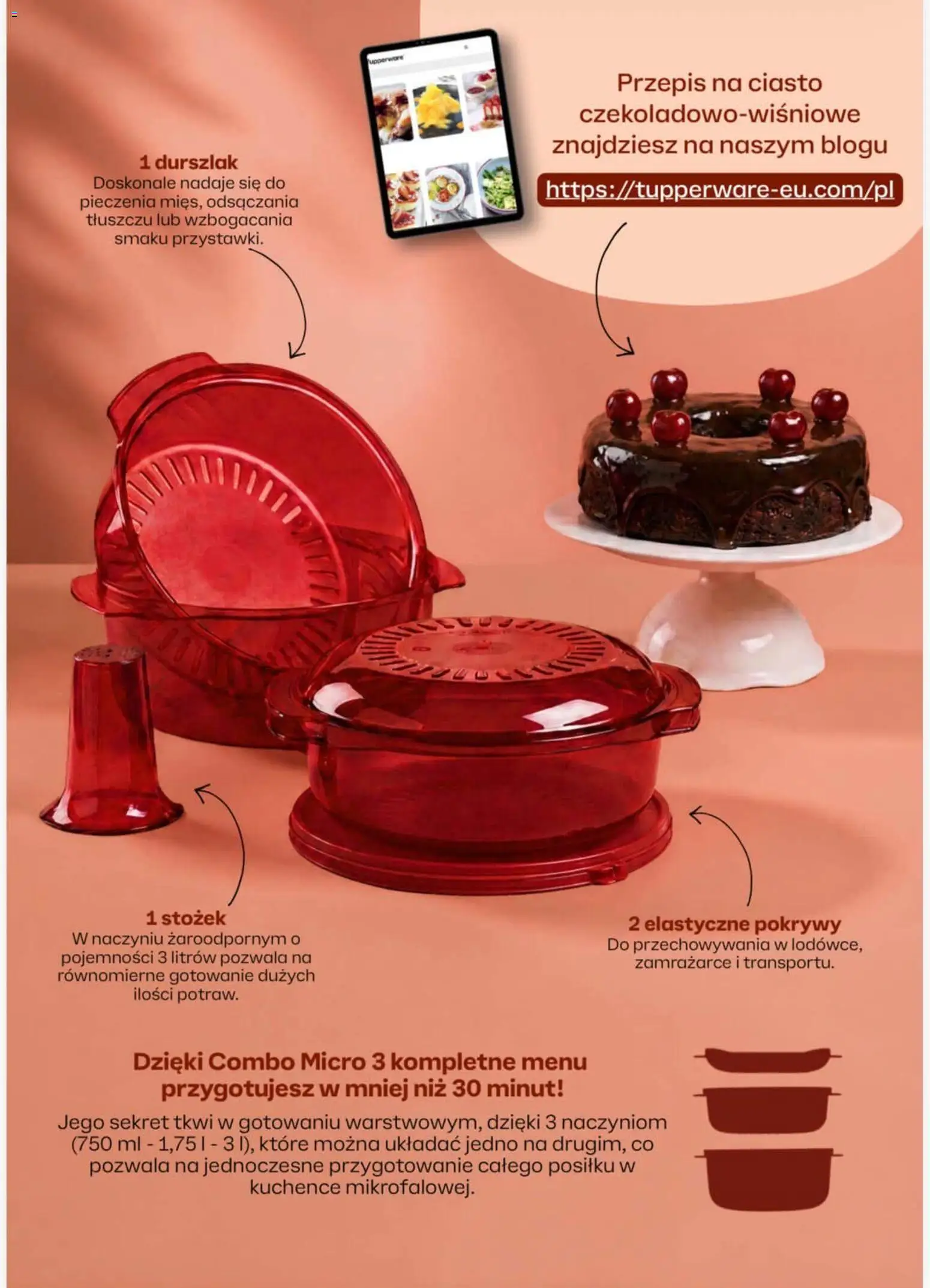 Pogląd gazetki "Tupperware Katalog" ze sklepu Tupperware ważnej od 01.10.2026 - Ciasto