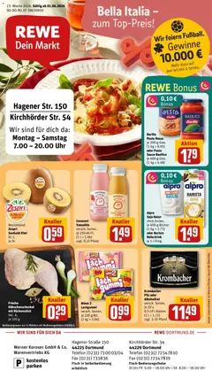 Vorschau von dem Prospekt des Geschäftes Rewe, gültig ab dem 01.06.2026
