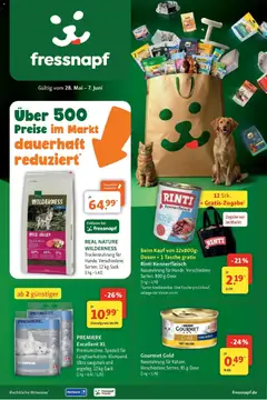 Vorschau von dem Prospekt des Geschäftes Fressnapf, gültig ab dem 27.05.2026