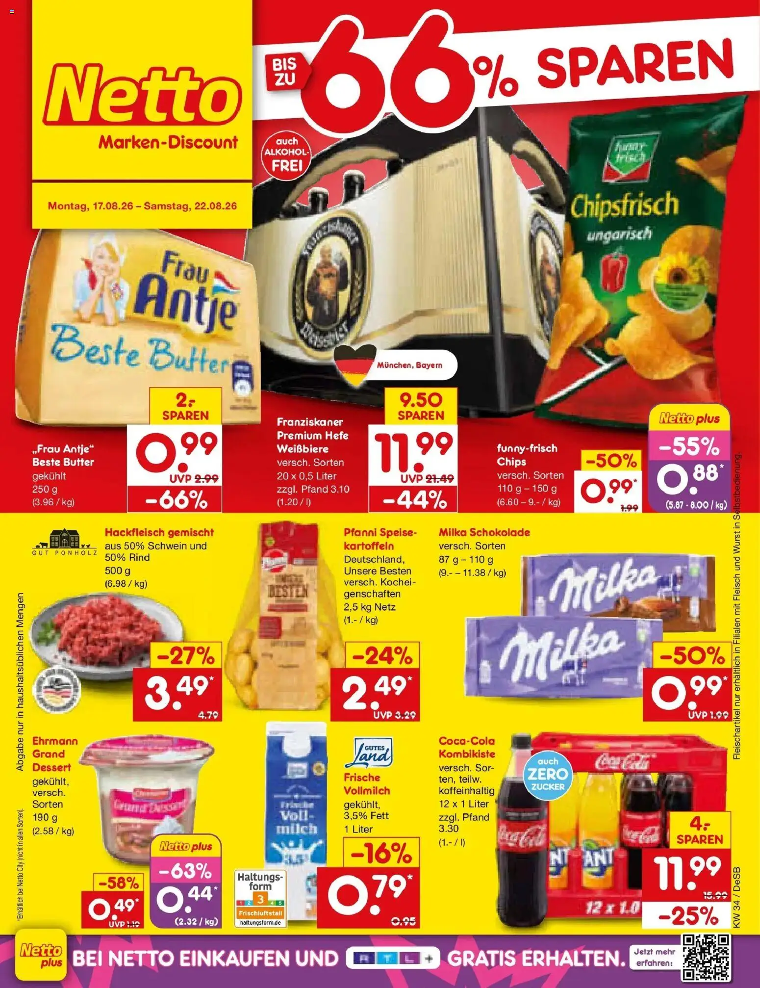 Vorschau von dem Prospekt des Geschäftes Netto Marken-Discount, gültig ab dem 17.08.2026