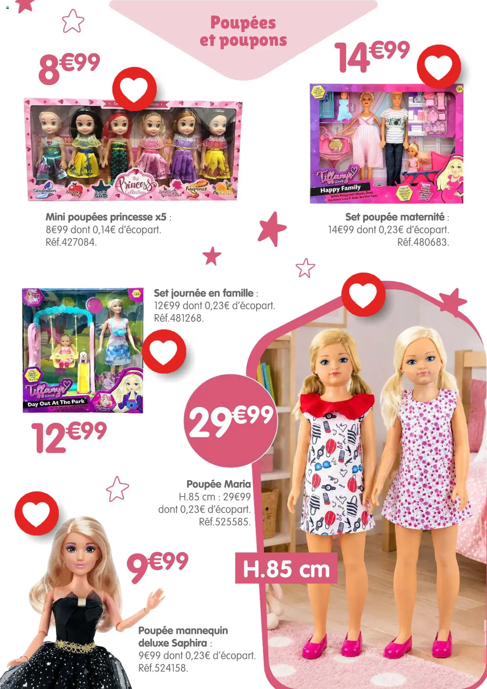 Prévisualisation de B&M catalogue Pays des jouets du magasin B&M formulaire valide 28/10/2026 - Thé, Poupée