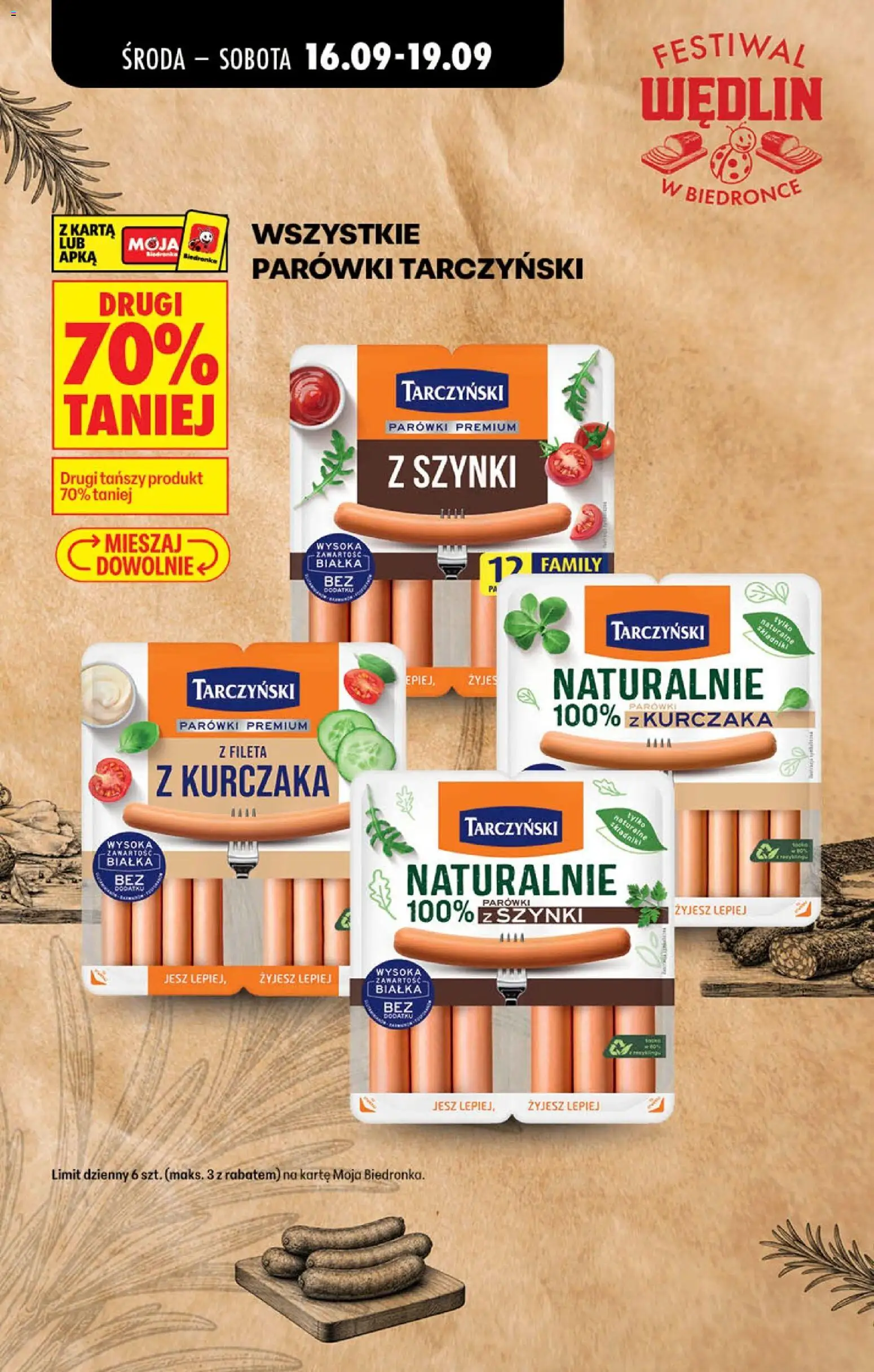 Pogląd gazetki "Biedronka gazetka - Festiwal wędlin" ze sklepu Biedronka ważnej od 16.09.2026