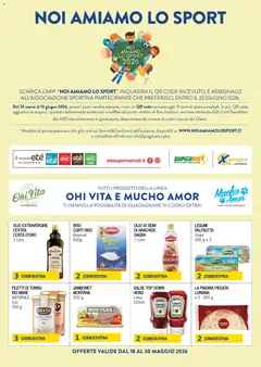 Anteprima dell'opuscolo Eté volantino Noi Amiamo Lo Sport dal negozio Eté valido da 18/05/2026