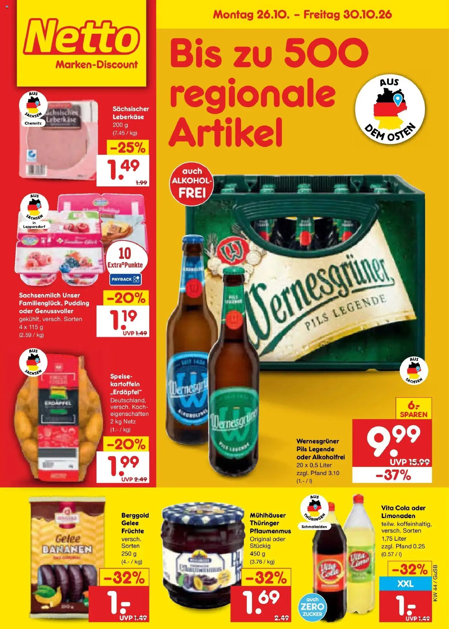 Vorschau von dem Prospekt des Geschäftes Netto Marken-Discount, gültig ab dem 26.10.2026