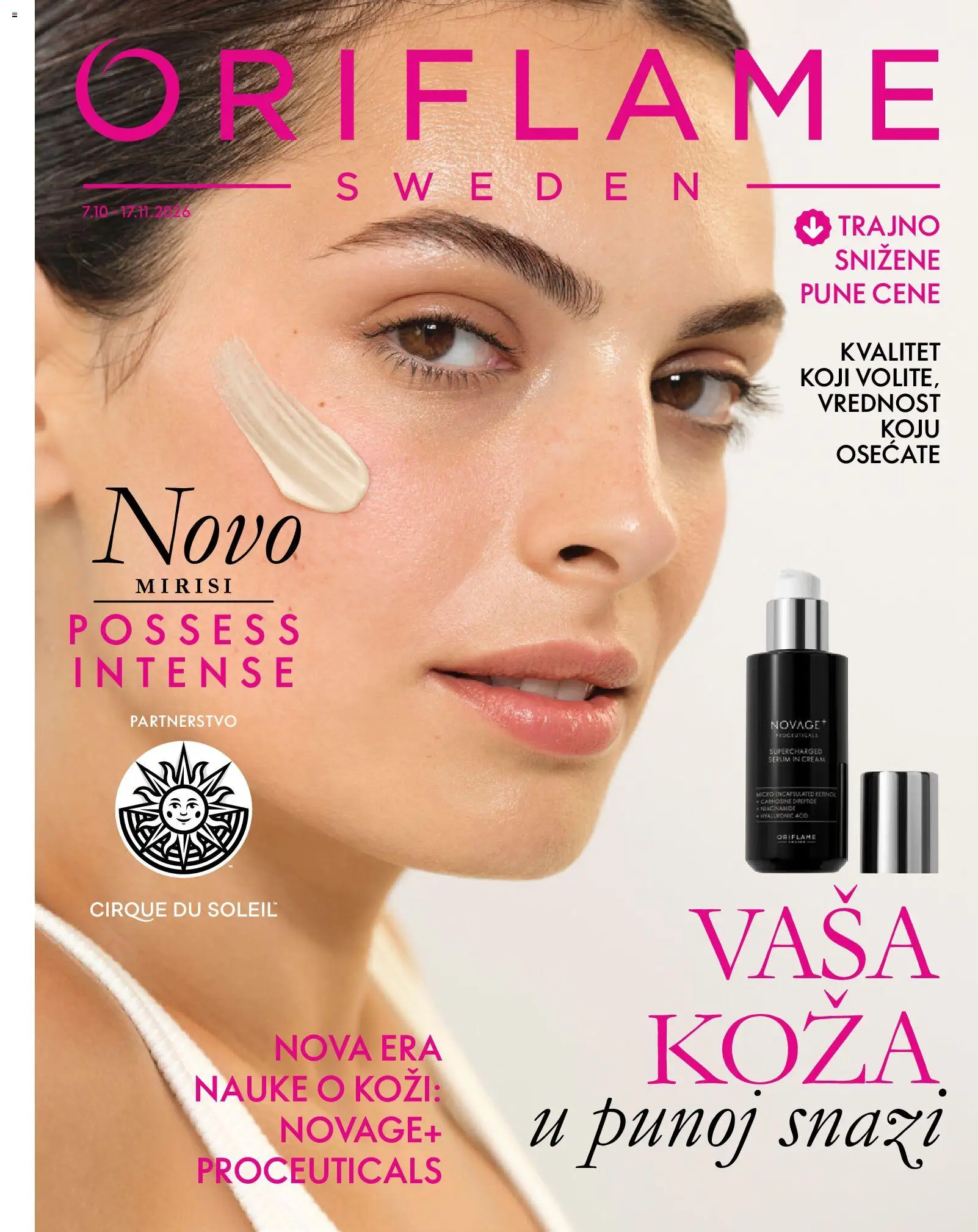 Pregled Oriflame kataloga - važi od 07.10.2026