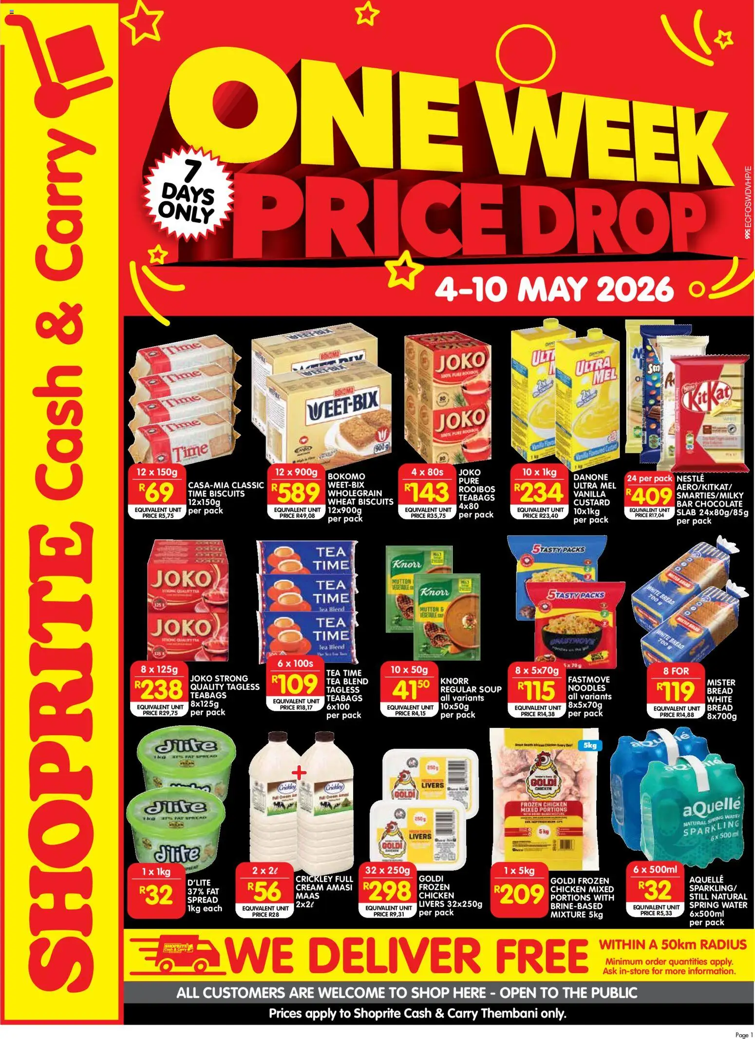 Preview of Shoprite flyer valid from 04/05/2026