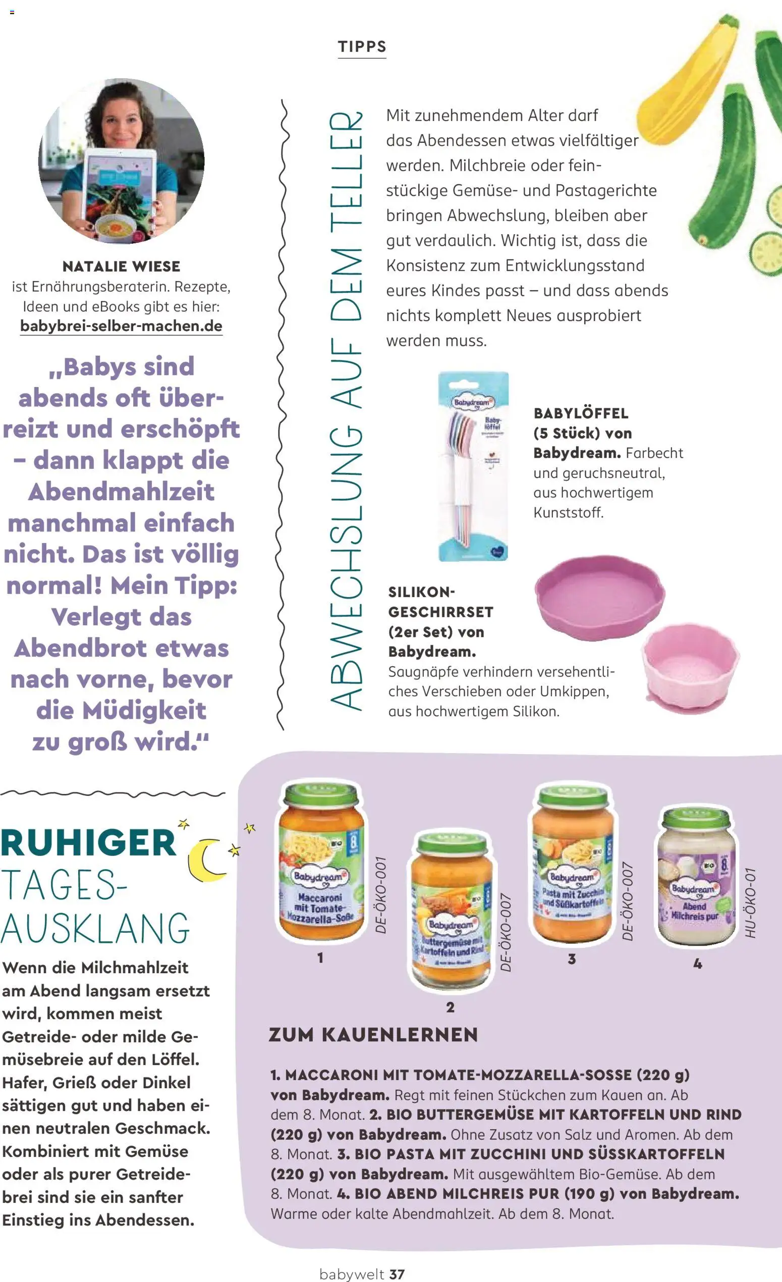 Vorschau von dem Prospekt des Geschäftes Rossmann, gültig ab dem 06.06.2026 - Pasta, Zucchini, Gemüse, Mozzarella, Pudding, Kartoffeln, Getreide, Grieß