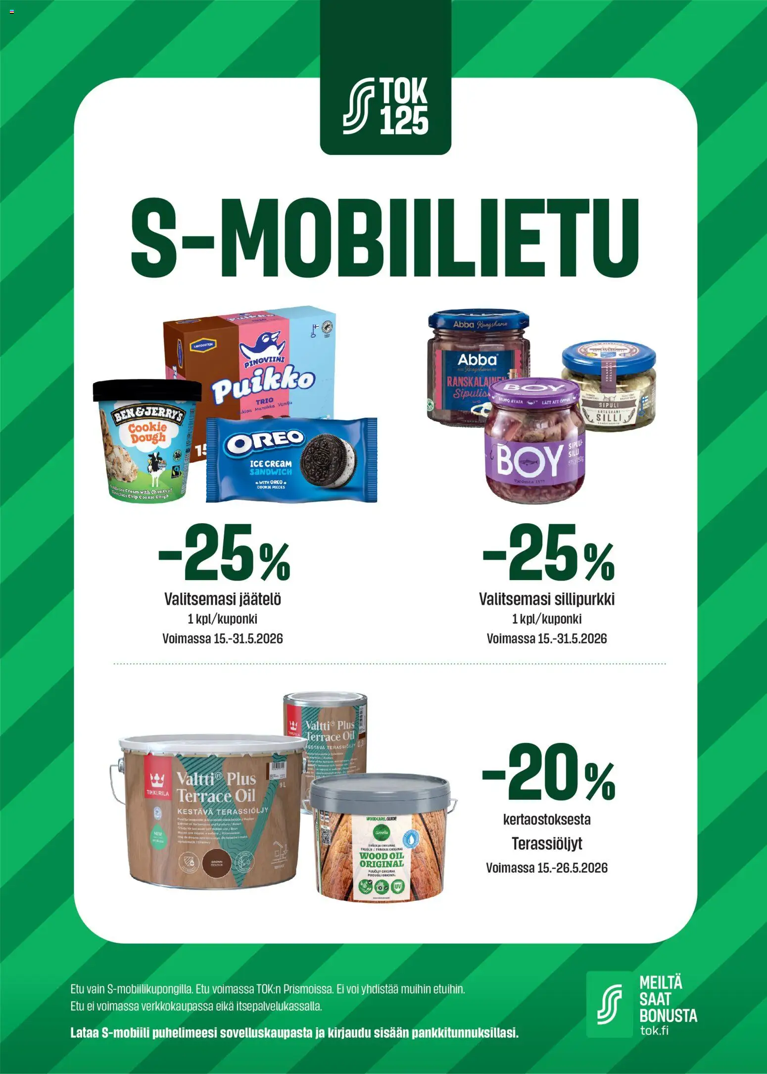 Kaupan Prisma Prisma tarjoukset - S-mobiilietu esikatselu, voimassa 15/05/2026