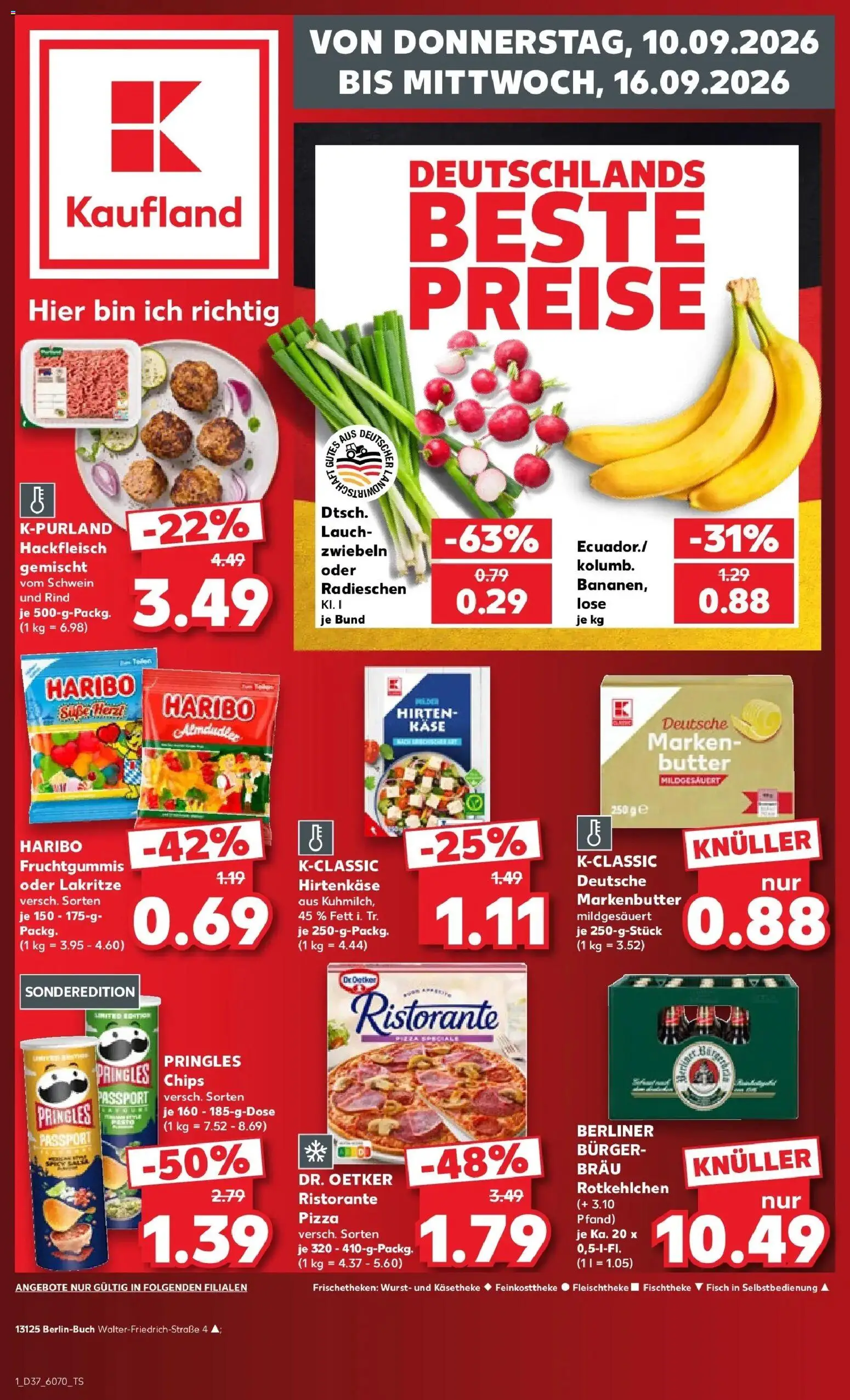 Vorschau von dem Prospekt des Geschäftes Kaufland, gültig ab dem 10.09.2026