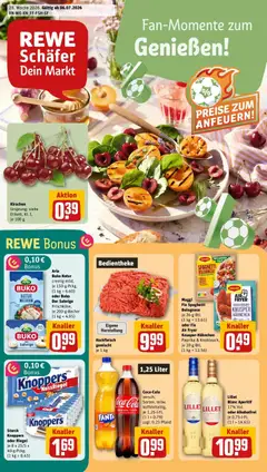 Vorschau von dem Prospekt des Geschäftes Rewe, gültig ab dem 05.07.2026