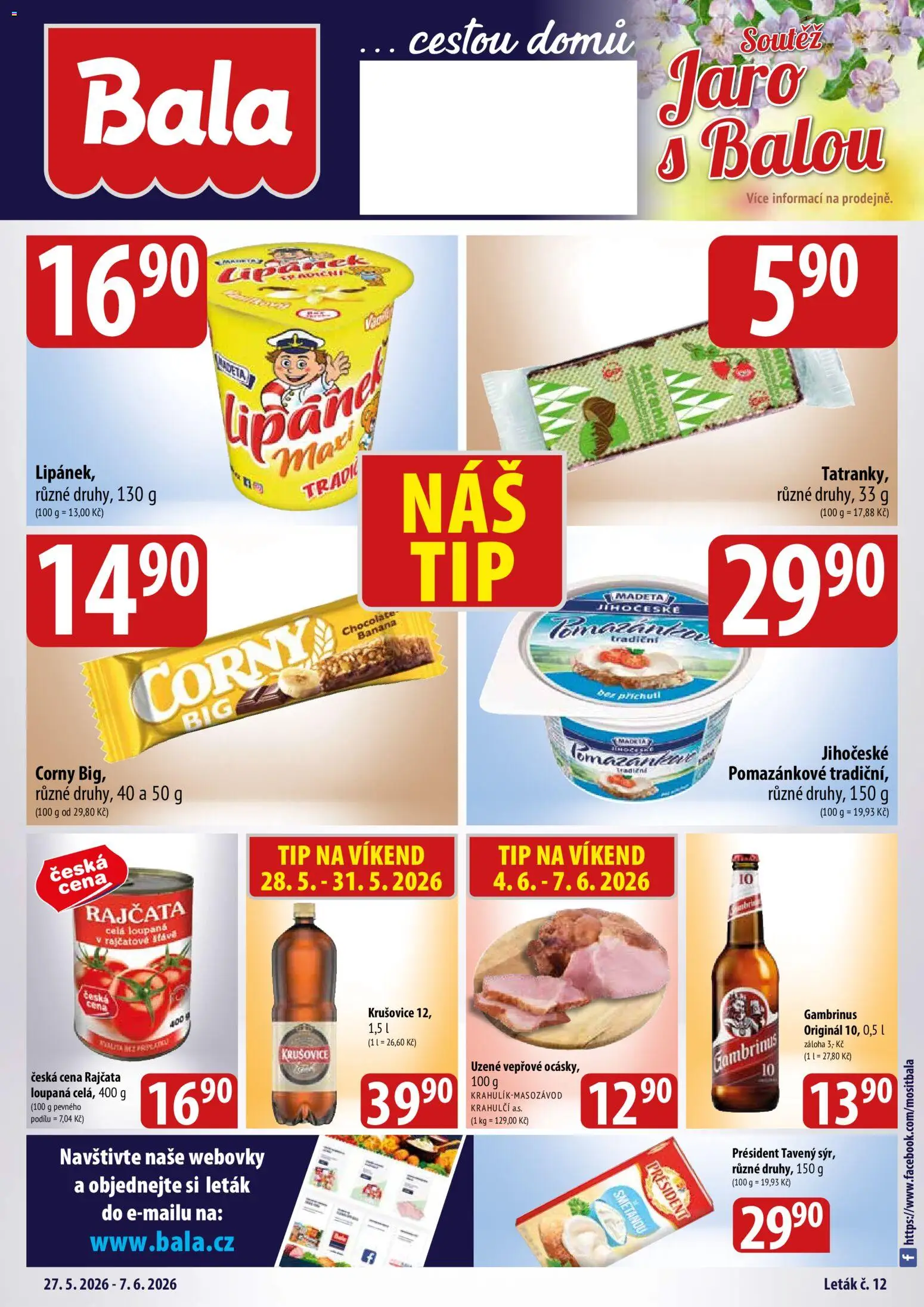 Náhled nabídky: BALA BALA velký leták platný od 27.05.2026