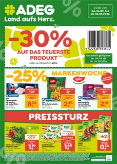 Vorschau der Angebote: ADEG ADEG Flugblatt gültig ab 24.09.2026