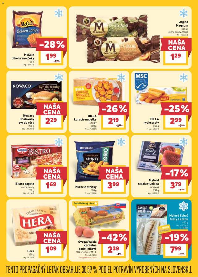 Nový Billa leták od 12.08.