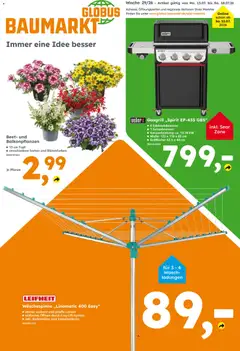 Vorschau von dem Prospekt des Geschäftes Globus Baumarkt, gültig ab dem 12.07.2026