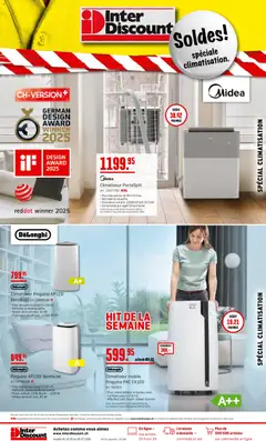 Vorschau des Merkblatts Interdiscount aktionen Climatisation vom Shop Interdiscount gültig von 22.06.2026 bis 05.07.2026