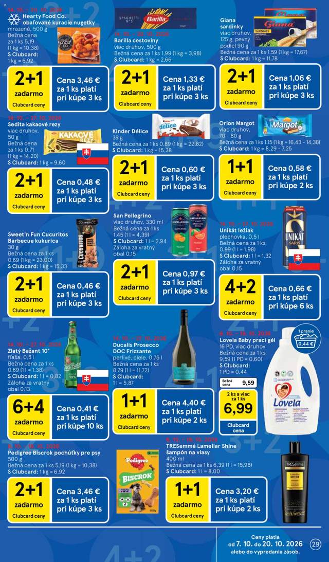 Nový Tesco leták od 14.10.