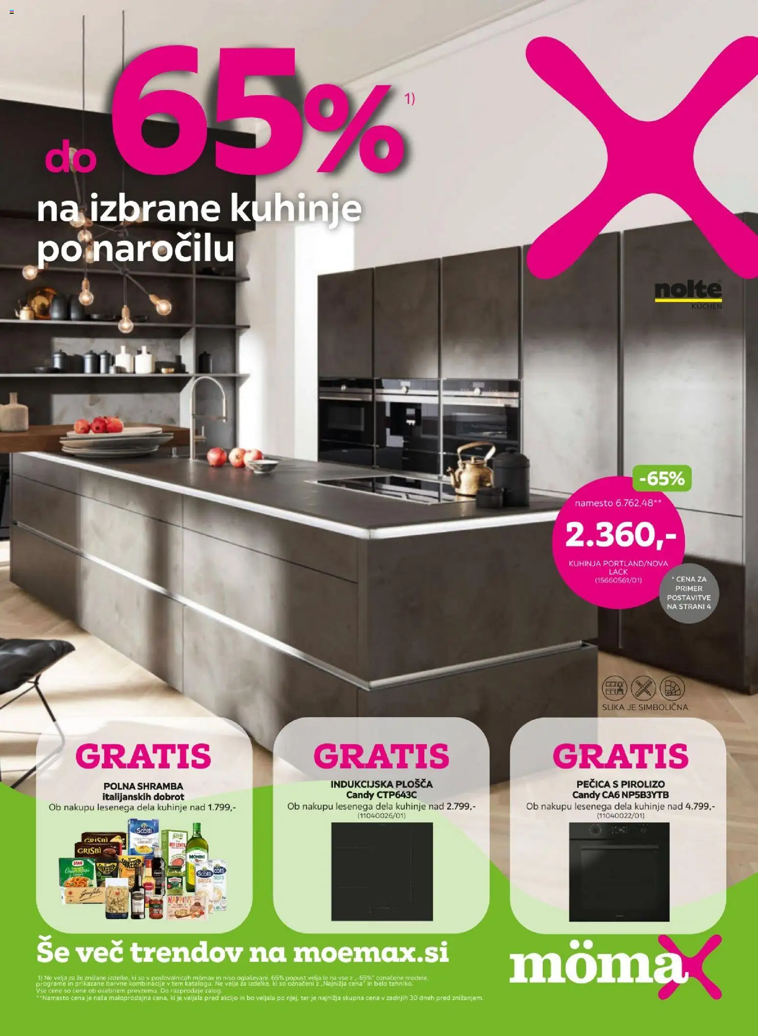 Predogled kataloga iz trgovine Mömax veljaven od 02.03.2026 - Kuhinja, Indukcijska plošča, Pecica