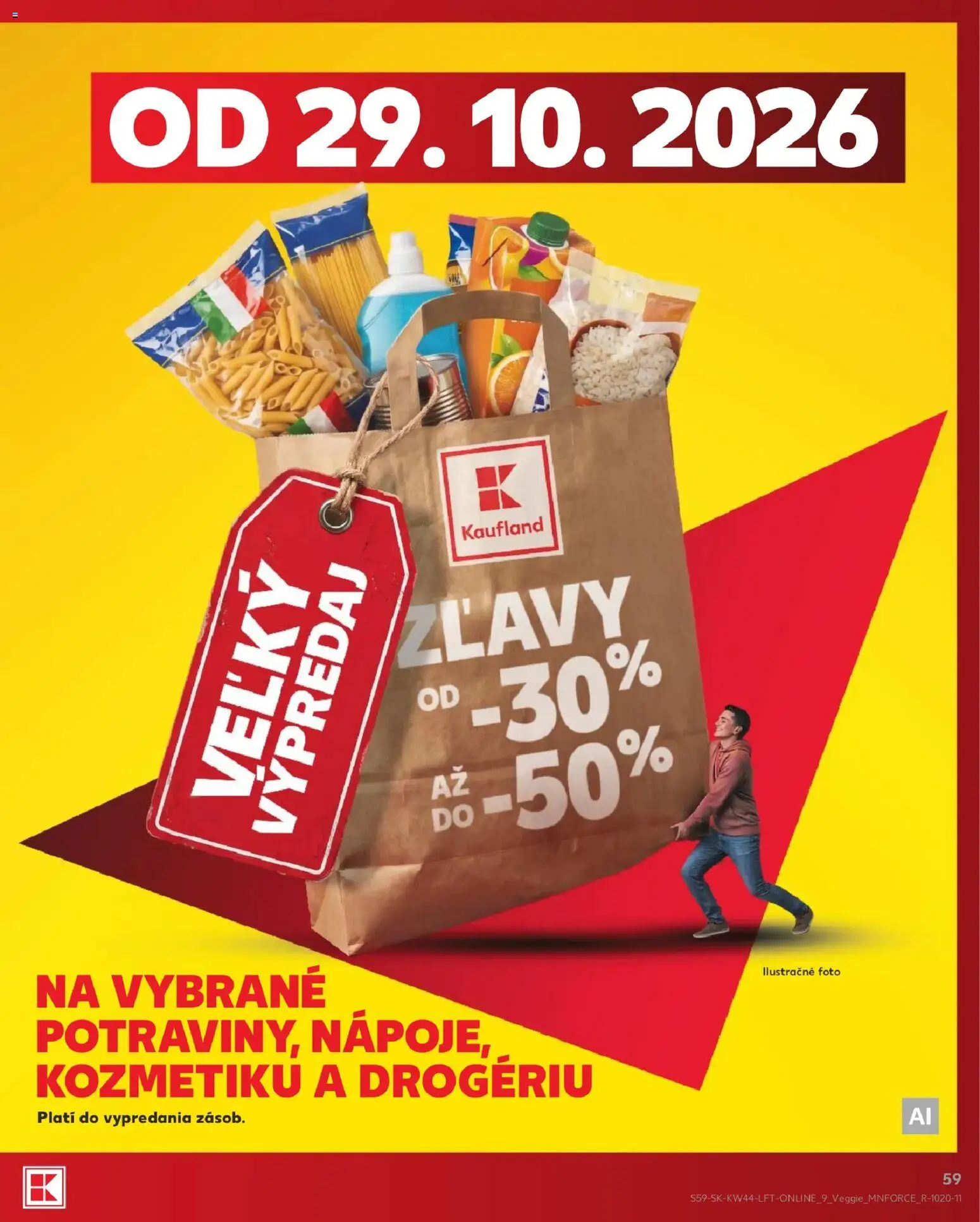 Náhľad Kaufland letáku platného od 29.10.2026
