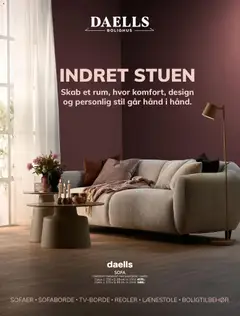 Eksempel på tilbudsavis Daells Bolighus - Indret stuen fra butik Daells Bolighus gyldig fra 12/08/2026