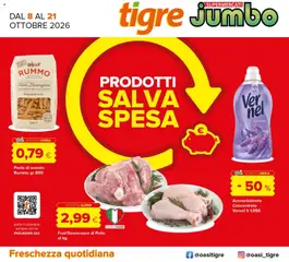 Anteprima dell'opuscolo Tigre volantino Jumbo dal negozio Tigre valido da 08/10/2026