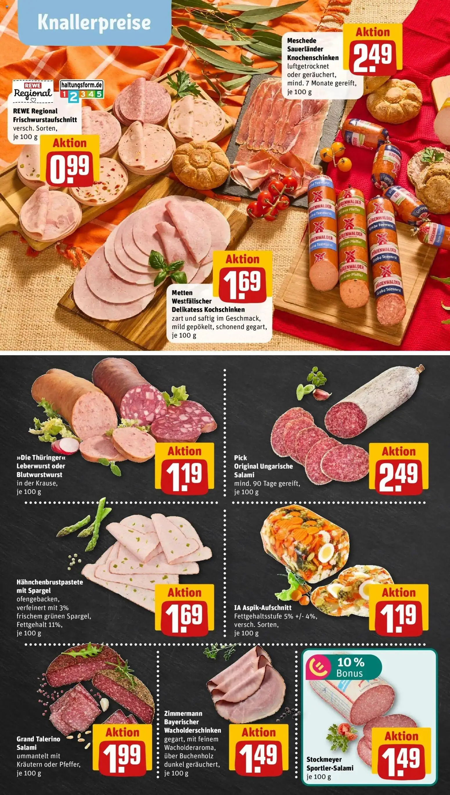Vorschau von dem Prospekt des Geschäftes Rewe, gültig ab dem 26.10.2026