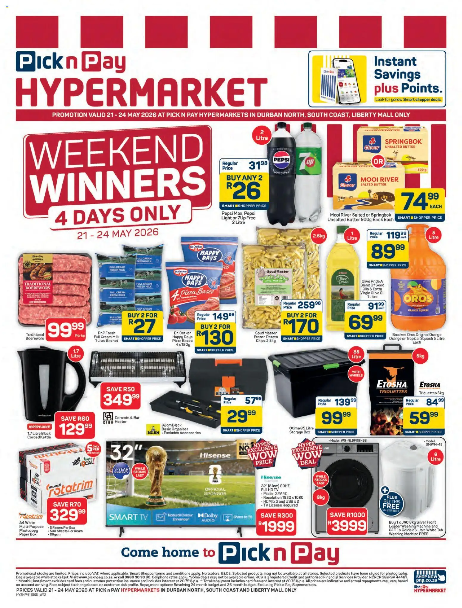 Preview of Pick n Pay flyer valid from 21/05/2026