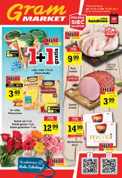 Pogląd gazetki "Gram Market gazetka" ze sklepu Gram Market ważnej od 24.06.2026