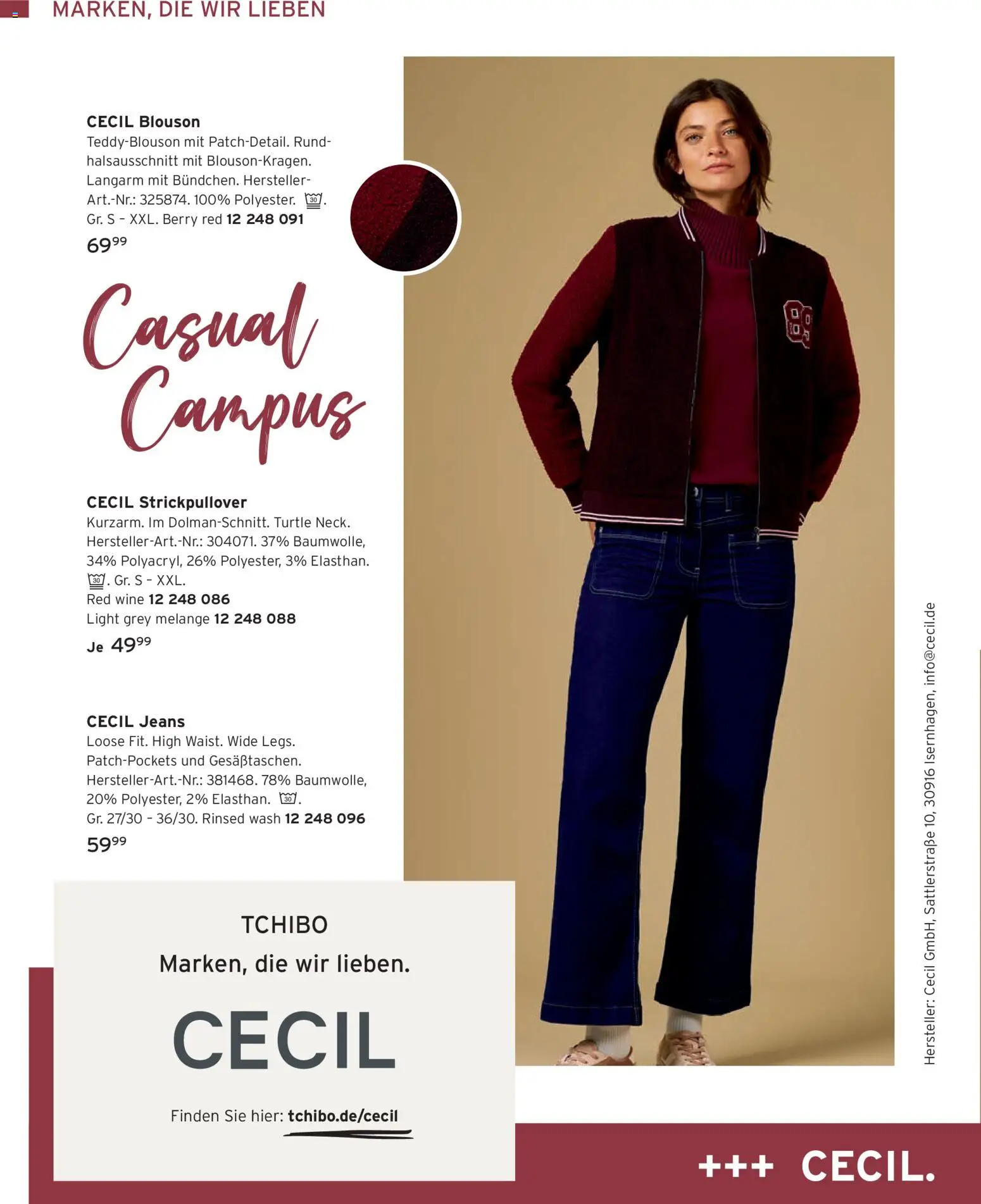 Vorschau von dem Prospekt des Geschäftes Tchibo, gültig ab dem 01.11.2026 - Jeans
