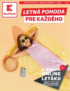 Kaufland SK - Kaufland SK Nonfood akciós újság megtekintése, amely érvényes 2026.06.25.-től