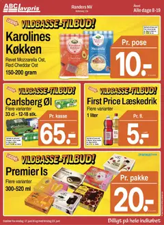 Eksempel på tilbudsavis Abc Lavpris - Tilbudsavis uge 25 fra butik Abc Lavpris gyldig fra 17/06/2026