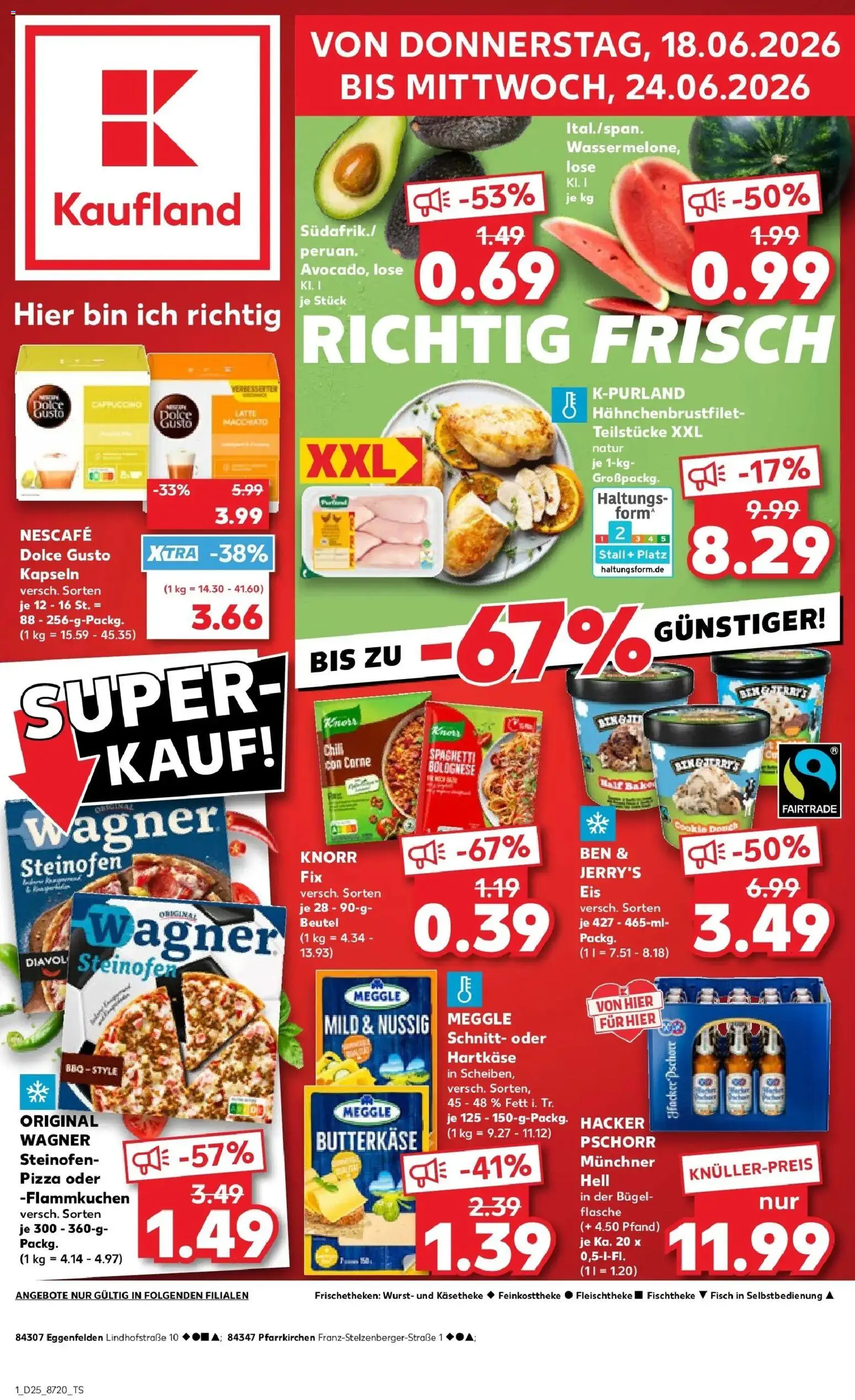Vorschau von dem Prospekt des Geschäftes Kaufland, gültig ab dem 18.06.2026