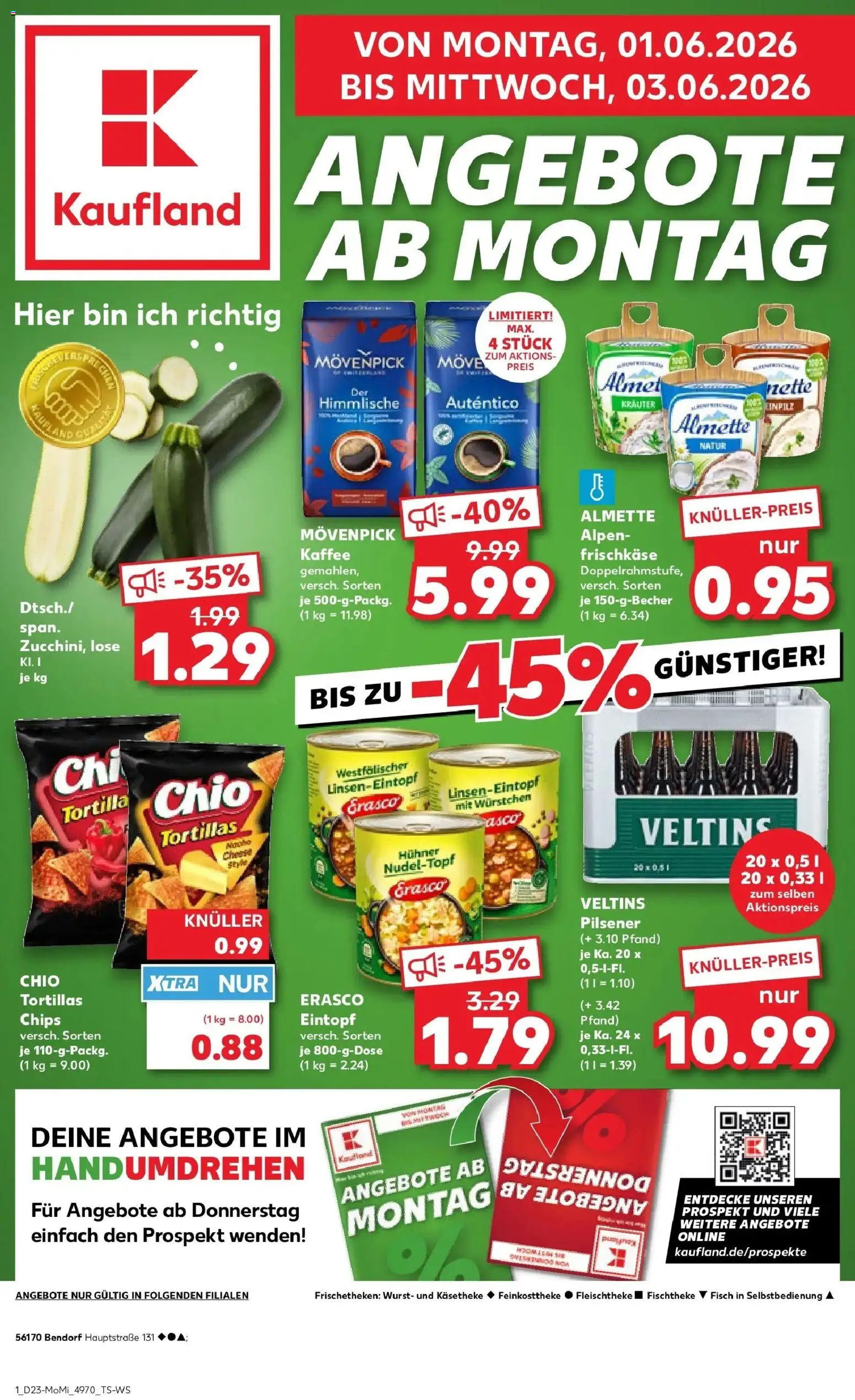 Vorschau von dem Prospekt des Geschäftes Kaufland, gültig ab dem 01.06.2026