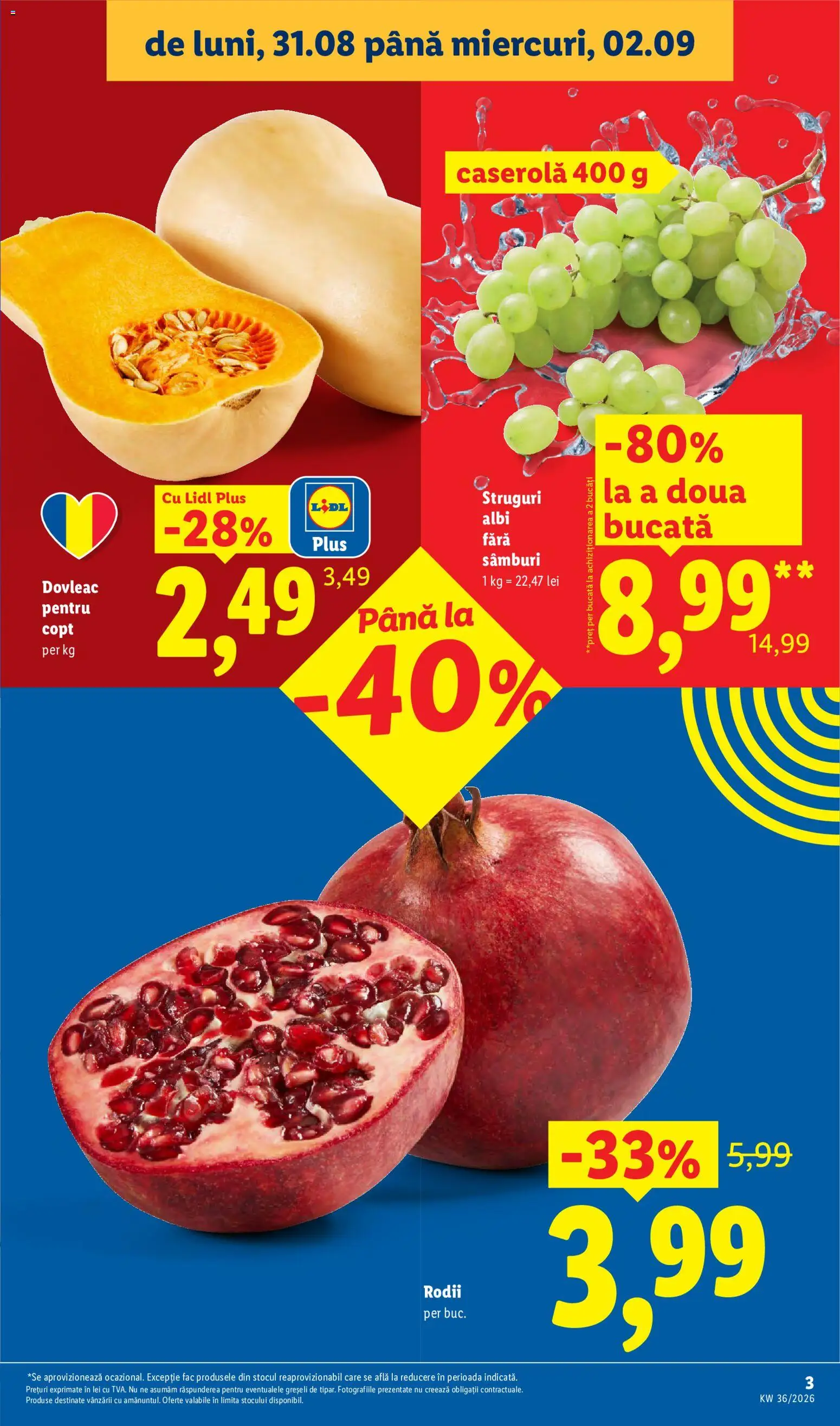 Previzualizarea de cataloage: Lidl Lidl Catalog valabil de la 31.08.2026