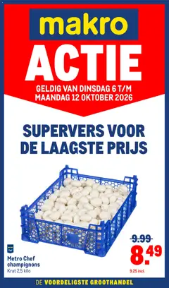 Voorbeeld van Makro folder - Actie van winkel Makro geldig vanaf 06-10-2026