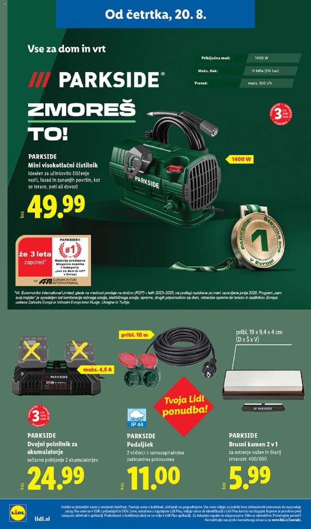 Novi Lidl katalog od 20.08.