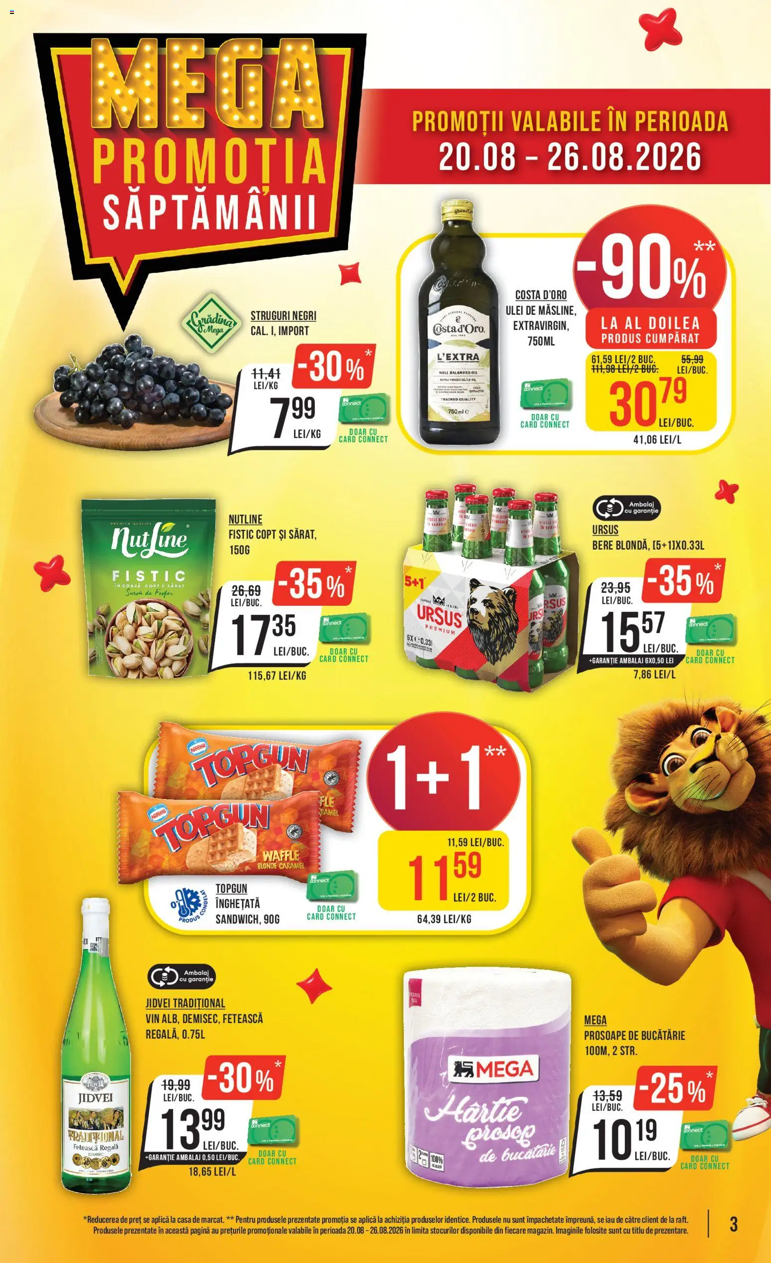 Previzualizarea de cataloage: Mega Image Mega Image Catalog valabil de la 20.08.2026