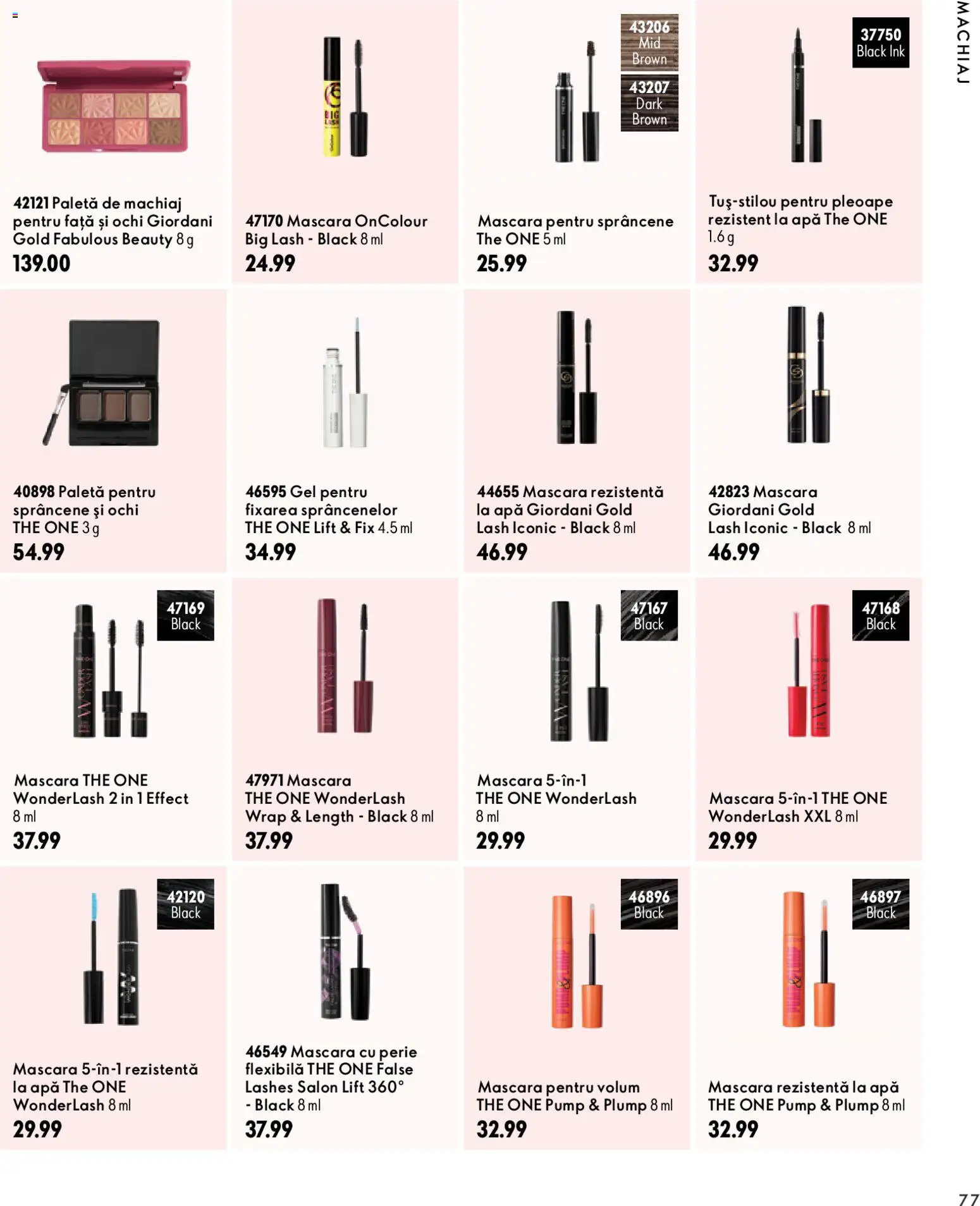Previzualizarea de cataloage: Oriflame Oriflame Catalog 15 2026 valabil de la 11.11.2026 - Apă, Black, Machiaj, Ochi, Mascara, Perie
