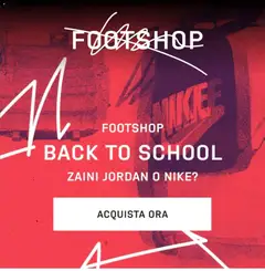 Anteprima dell'opuscolo Footshop dal negozio Offerte valido da 27/07/2026