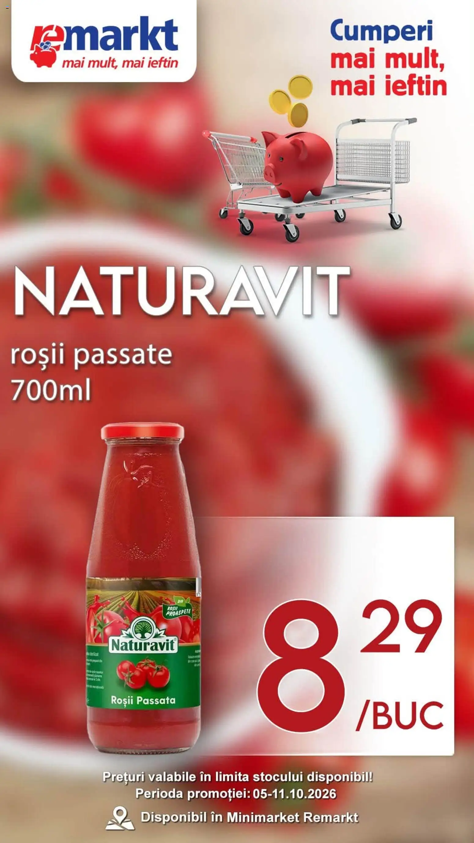 Previzualizarea de cataloage: Remarkt Remarkt Catalog valabil de la 05.10.2026 - Roșii
