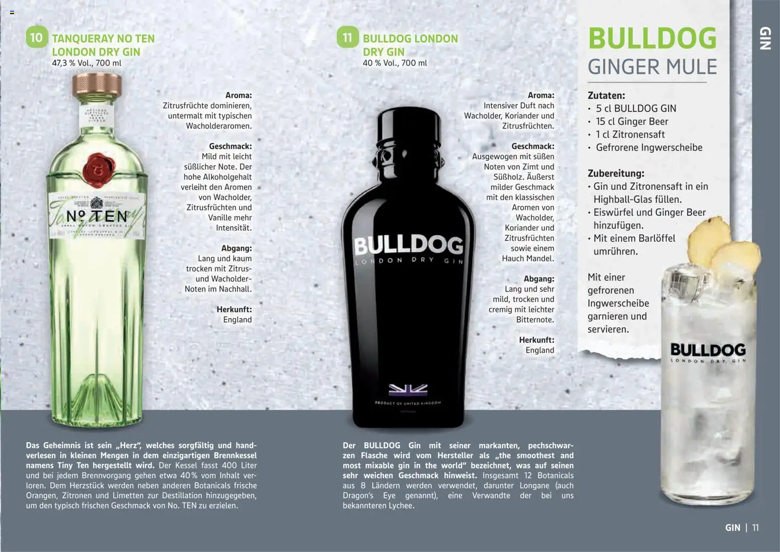 Vorschau von dem Prospekt des Geschäftes HERKULES, gültig ab dem 29.10.2026 - Gin, Zitronen, Vanille, Limetten, Duft