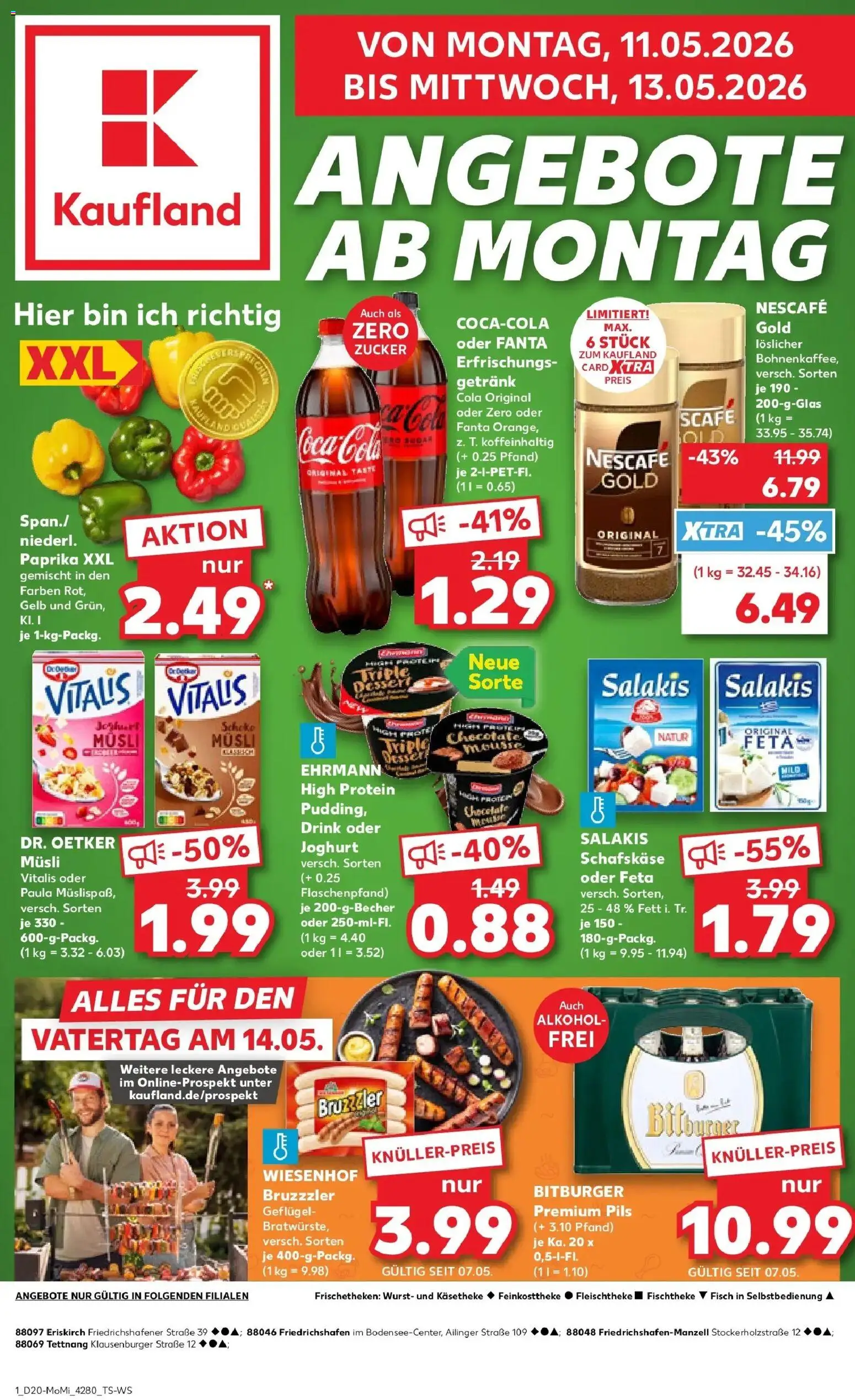 Vorschau von dem Prospekt des Geschäftes Kaufland, gültig ab dem 10.05.2026