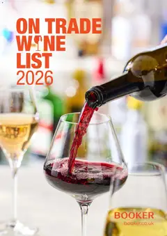Preview of Booker Wholesale Booker Wholesale 2026 On Trade Wine List valid from 16/06/2026