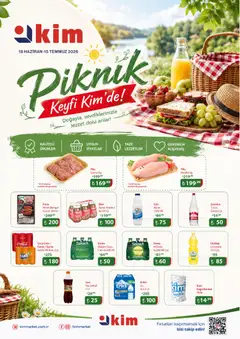 Kim Market Kim Market - Piknık Insert 18.06.2026 - Broşürünün önizlemesi