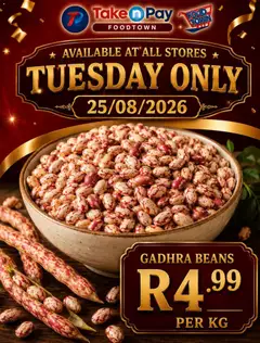 Preview of Take n Pay flyer valid from 25/08/2026