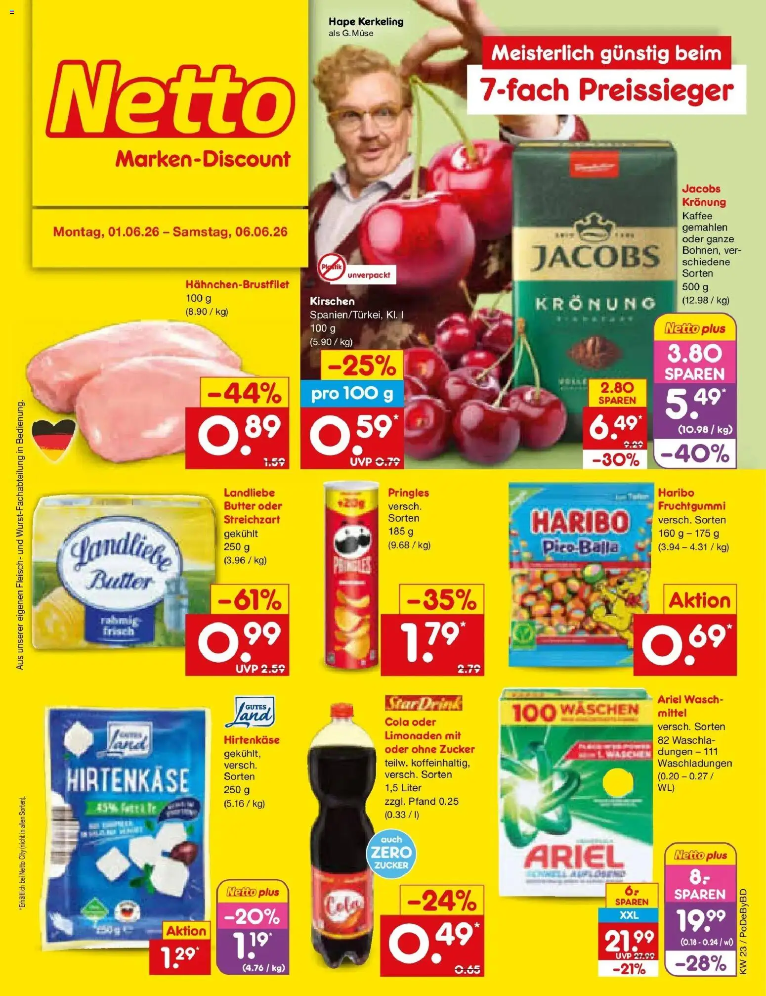 Vorschau von dem Prospekt des Geschäftes Netto Marken-Discount, gültig ab dem 01.06.2026