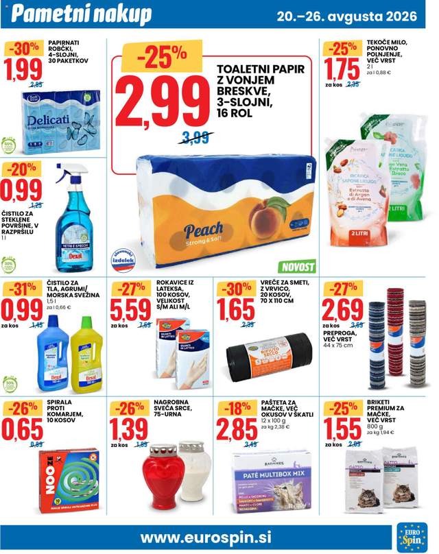 Novi Eurospin katalog od 20.08.