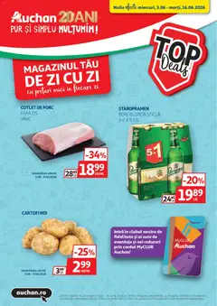 Previzualizarea de cataloage: Auchan Auchan Catalog valabil de la 03.06.2026